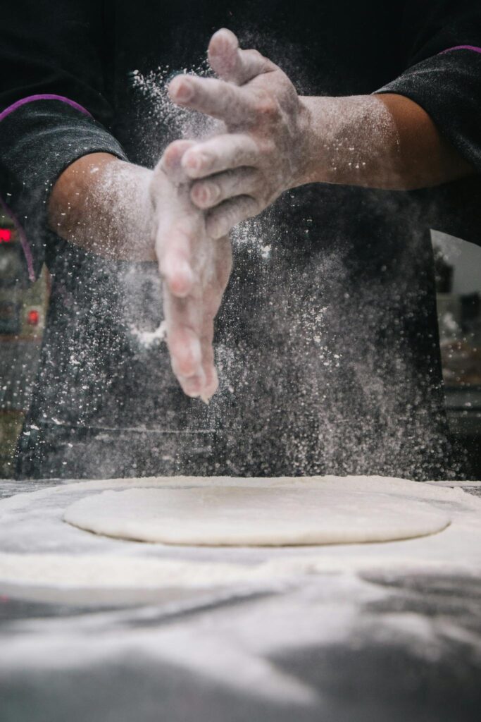 laminating dough 