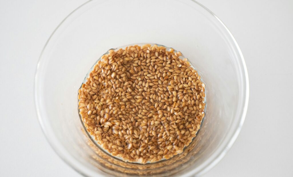 Farro Grain in A Glass bowl