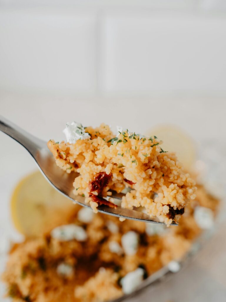 a Fork Full of Fluffy Couscous