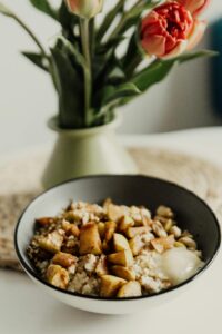 apple mapple oatmeal