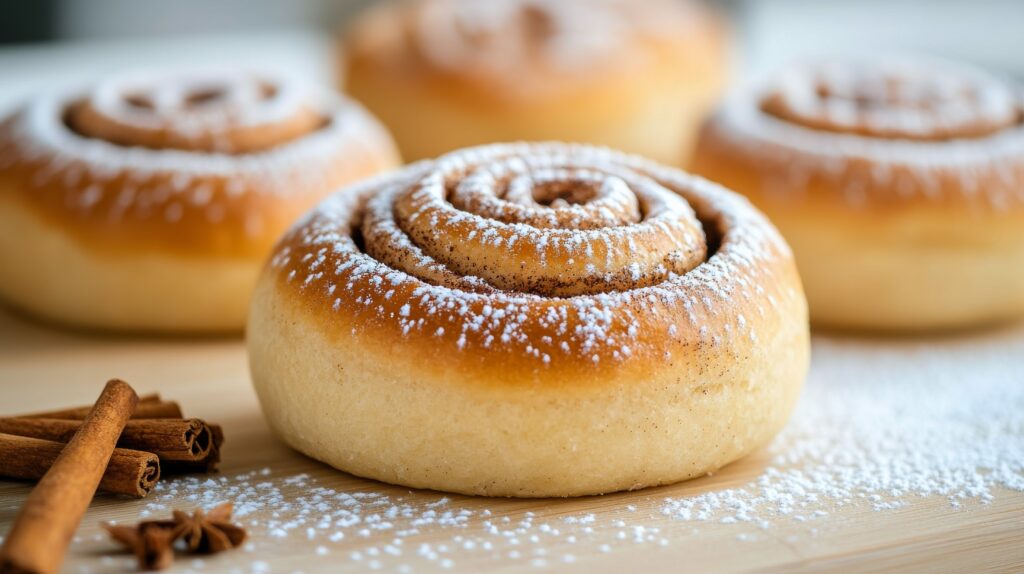 freshly baked puerto rican bread on a wooden board