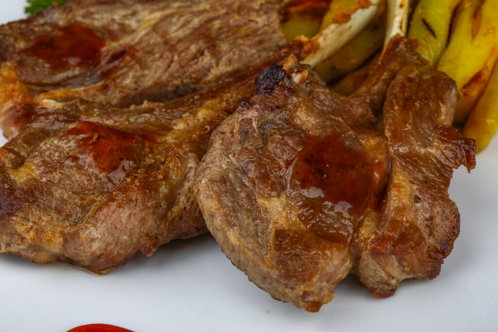 grilled lamb chops 