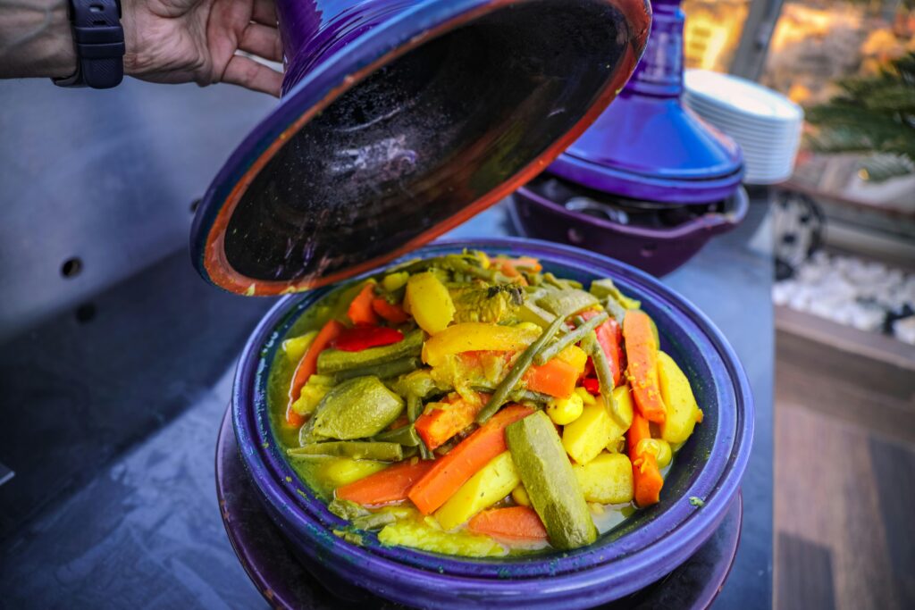 lamb tajine tagine with vegetables